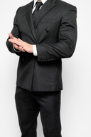 003 Black Pinstripe Jacket
