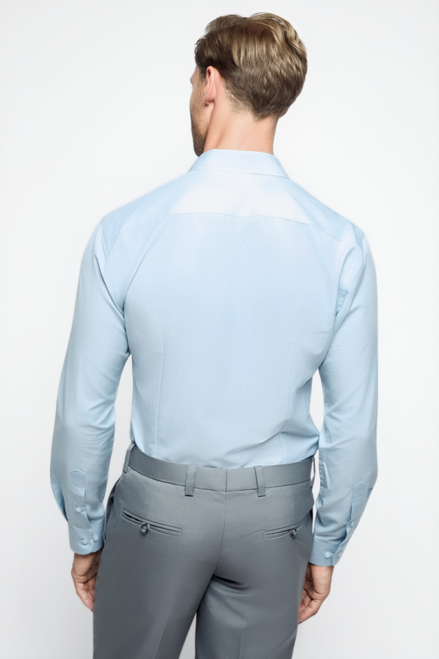 The Bespoke Fit Ocean Blue Shirt