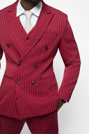 008 Rouge Pinstripe Jacket