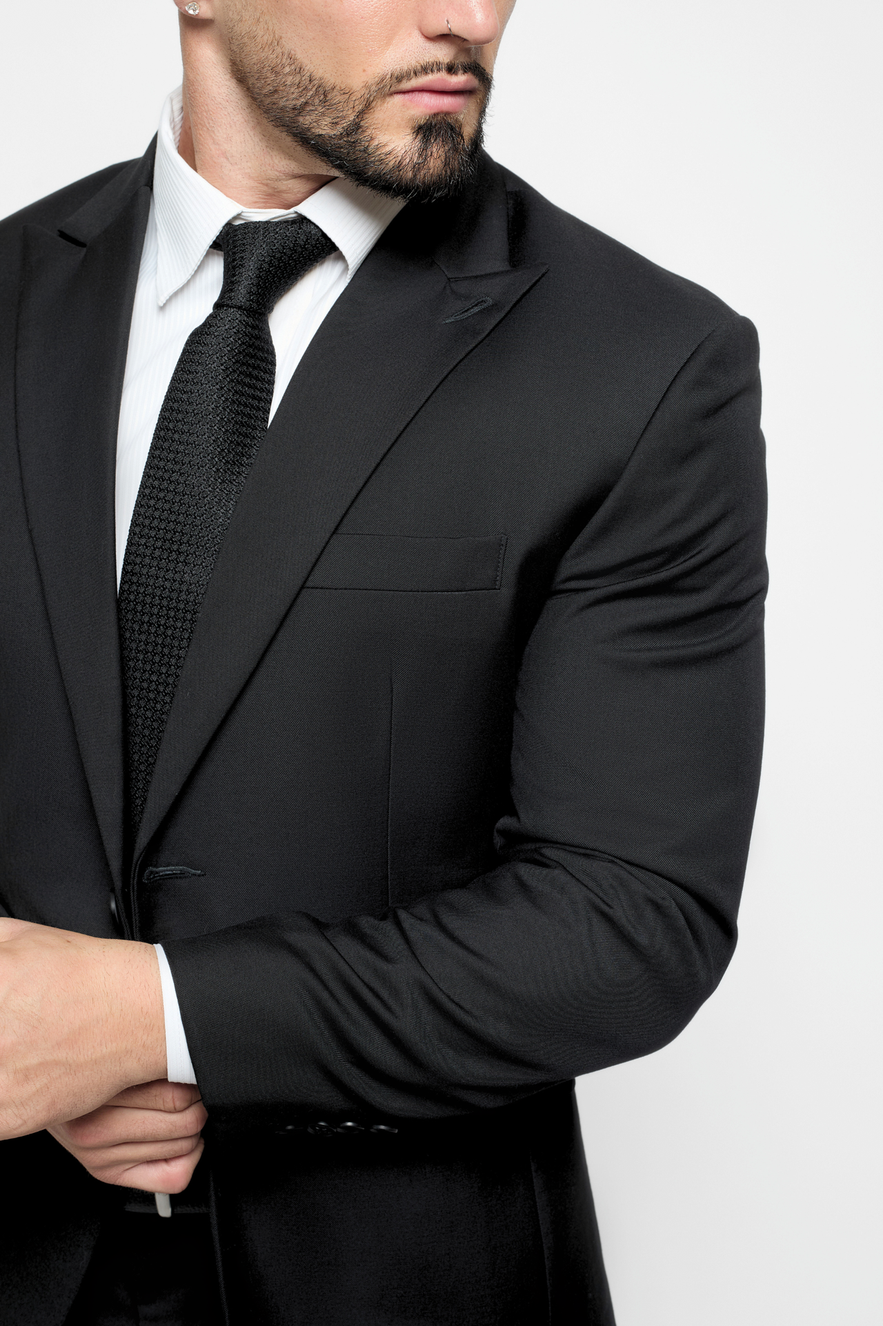 The Bespoke Black Signature Suit