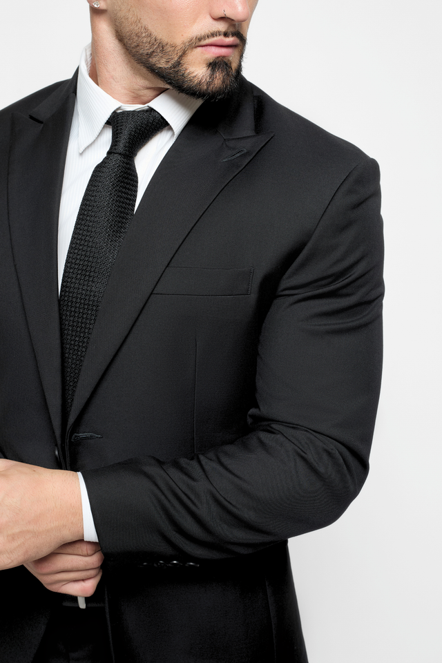 The Bespoke Black Signature Suit