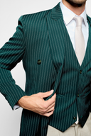 006 Green Pinstripe Jacket