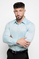 Bespoke Fit Washed Blue Shirt