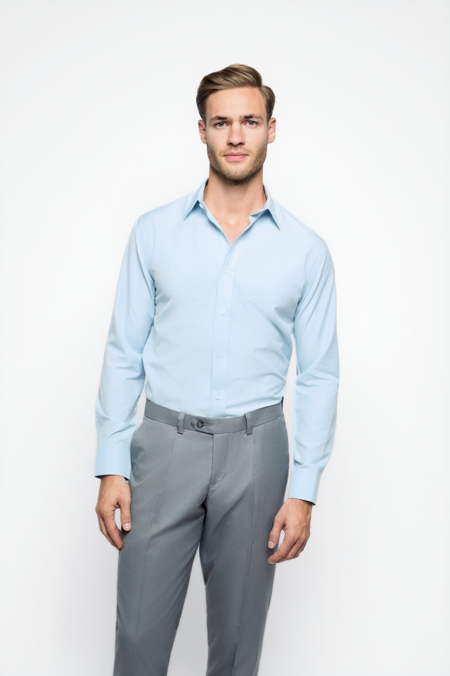 The Bespoke Fit Ocean Blue Shirt