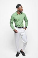 Bespoke Fit Green Shirt