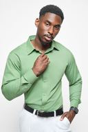Bespoke Fit Green Shirt
