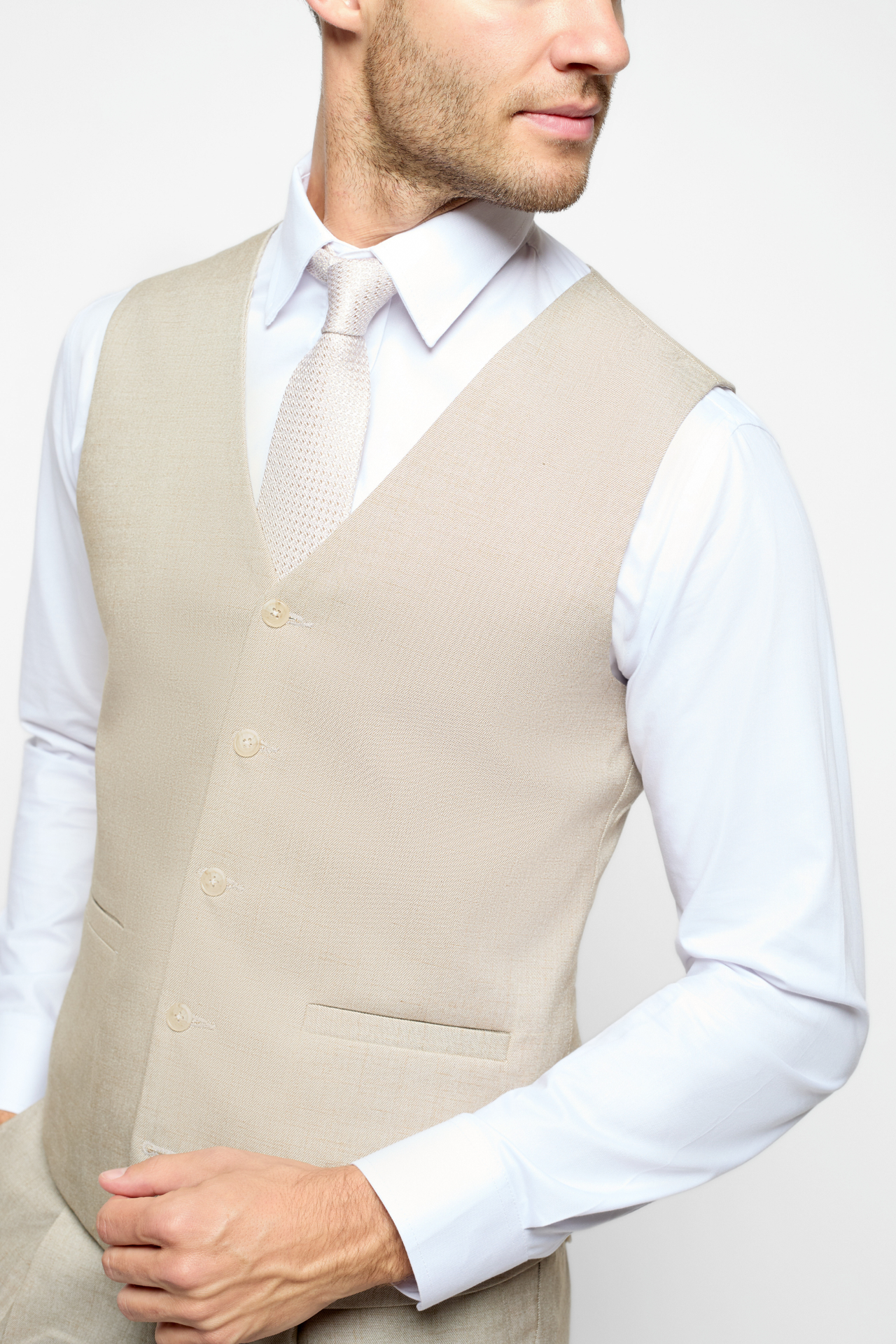 The Bespoke Champagne Suit