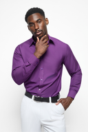 Bespoke Fit Deep Purple Shirt