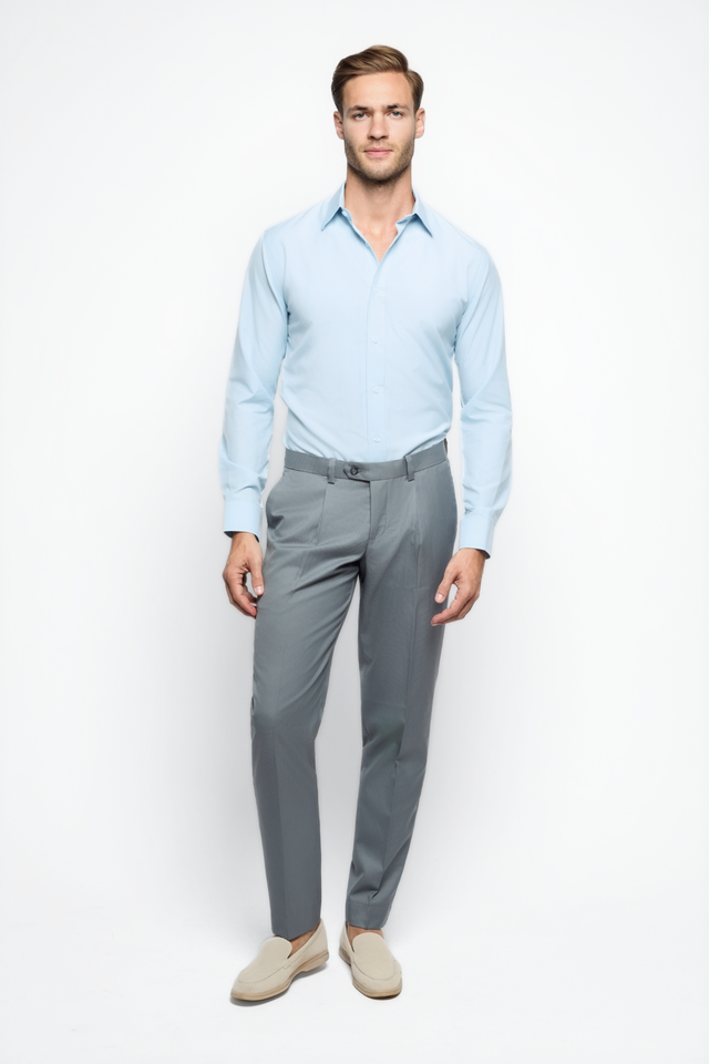 The Bespoke Fit Ocean Blue Shirt