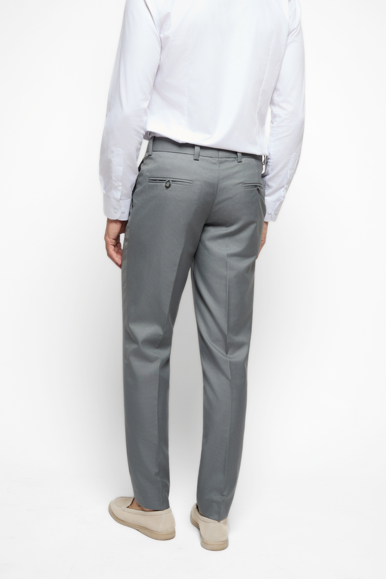 The Bespoke Oxford Grey Trousers