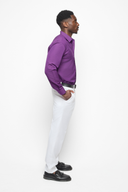 Bespoke Fit Deep Purple Shirt