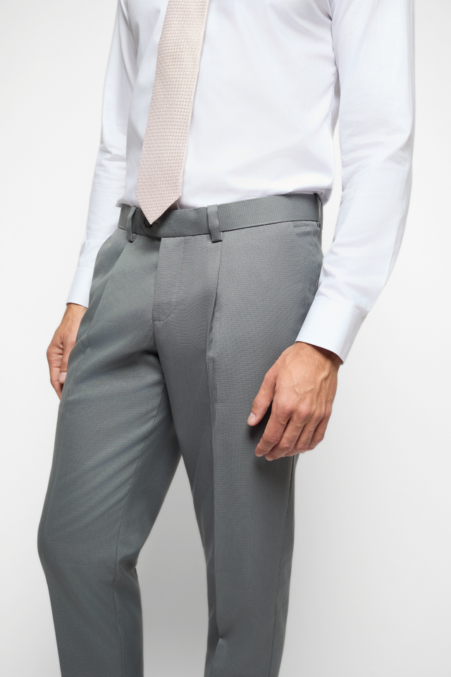 The Bespoke Oxford Grey Trousers