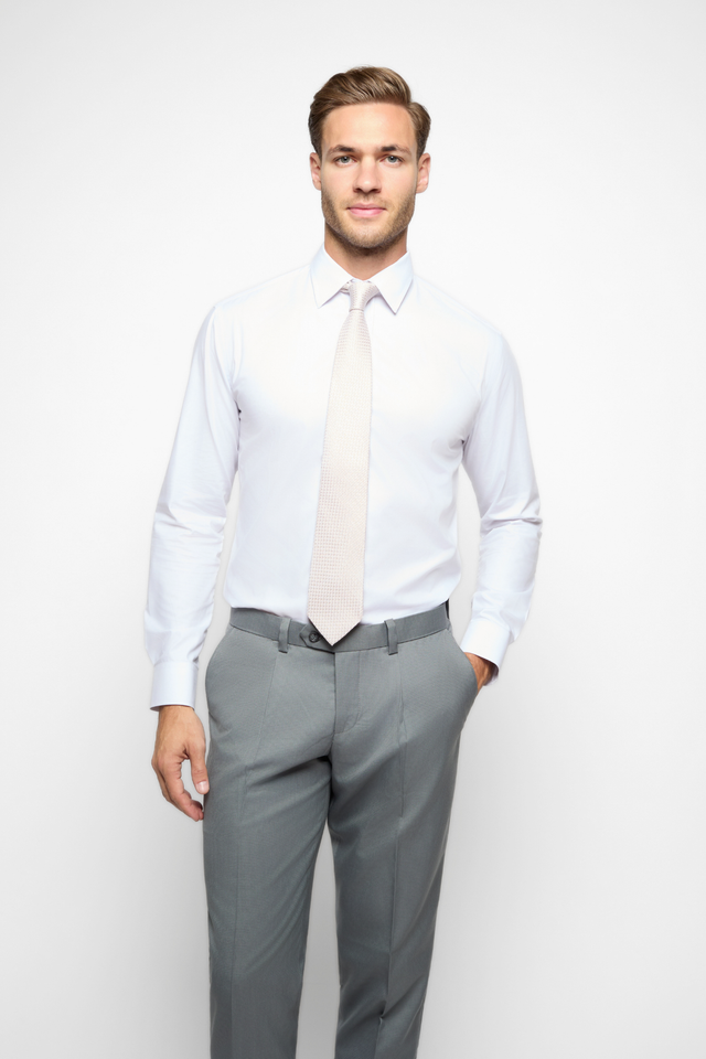 The Bespoke Oxford Grey Trousers