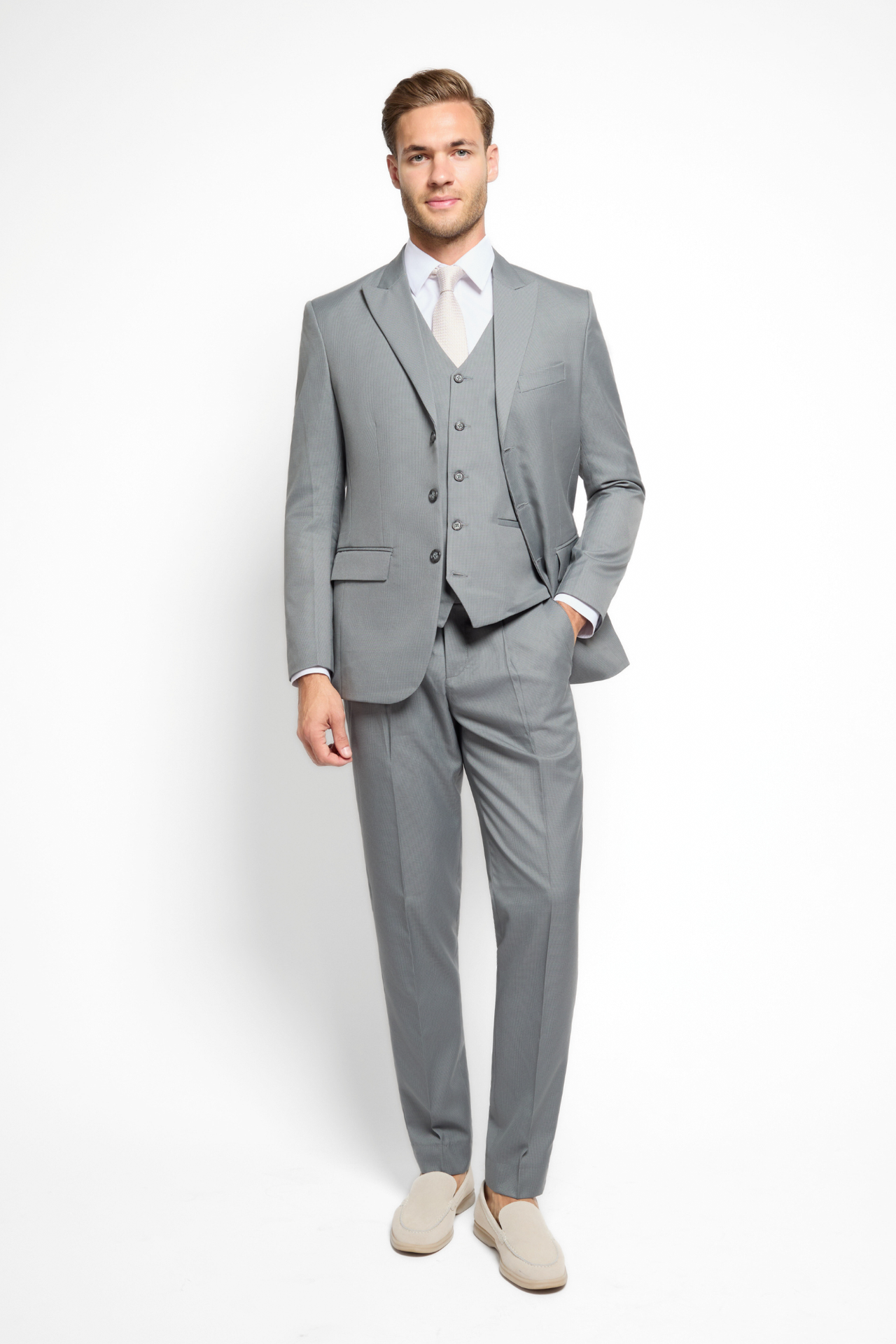 The Bespoke Oxford Grey Jacket